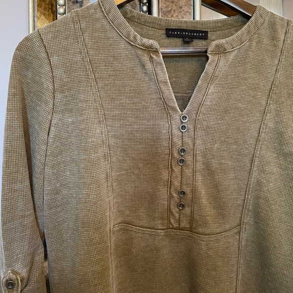 Jane + Delancey Soft Thermal Top With Roll Cuff Sleeves - Picture 3 of 5